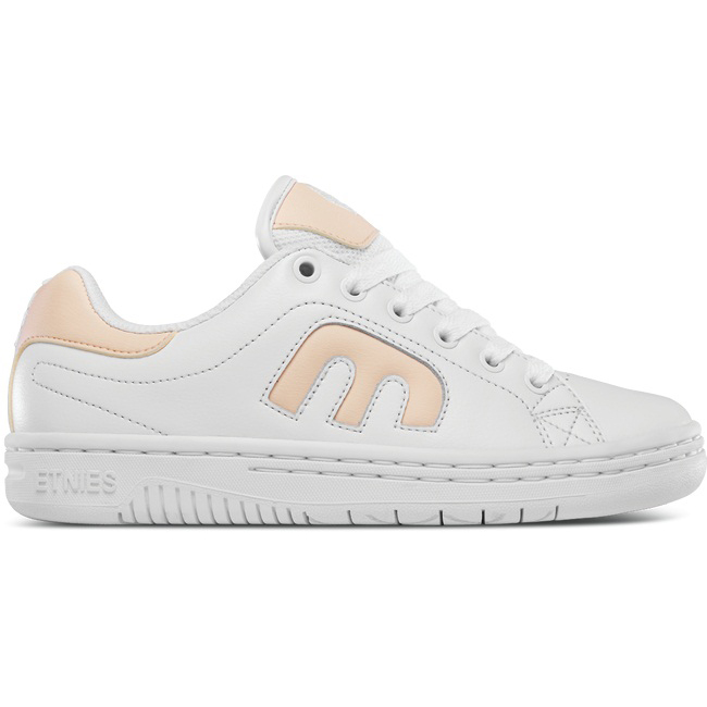 Etnies CALLICUT Sneakers Dames Wit/Koraal BE-HFEUQR